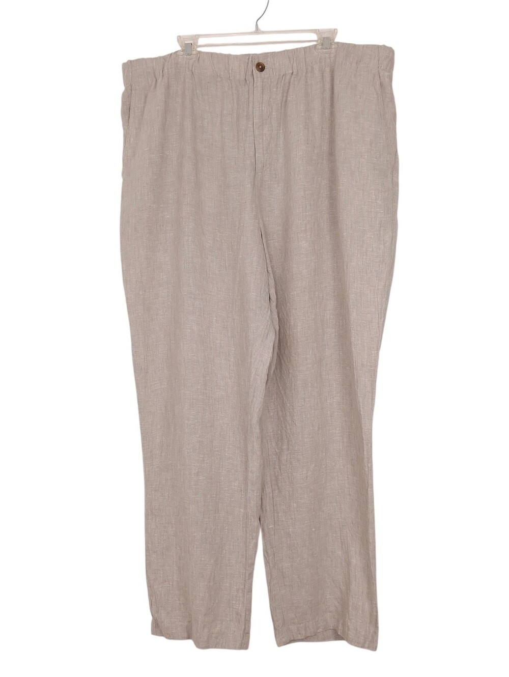 Quince 100% European Linen Pants Flax beach coastal neutral woven summer beige